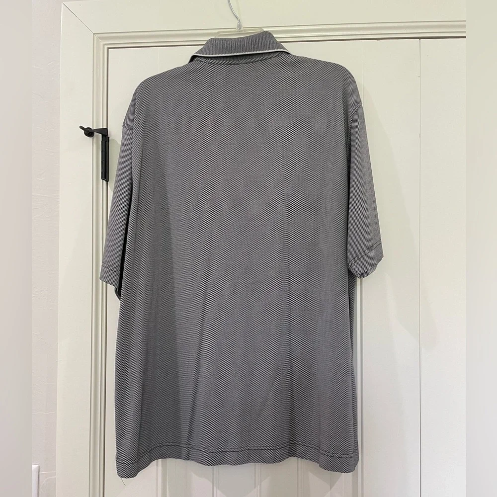 Men’s Black & White Polo shirt XL